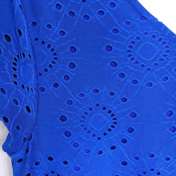 Blue Eyelet Tunic Dress- Modcloth - Picture 9 of 11